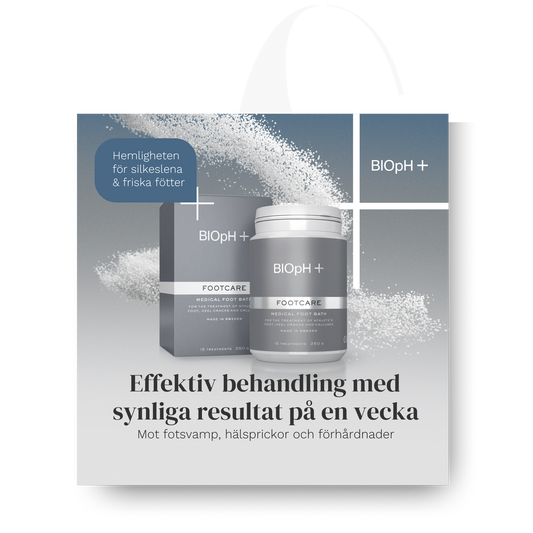 BIOpH+ Footcare hyllvippa
