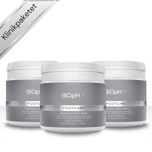 BIOpH+ Footcare klinikpaket (3 x Footcare 500 g)